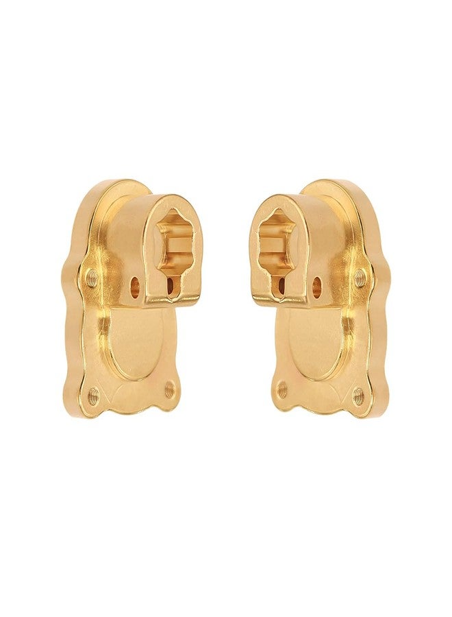 FACCNOY FMS FCX24 Brass Portal Axle Counterweight 1/24 Model Car Remote Crawle Car Upgrade Parts (Rear Axle Mount) - Image 4